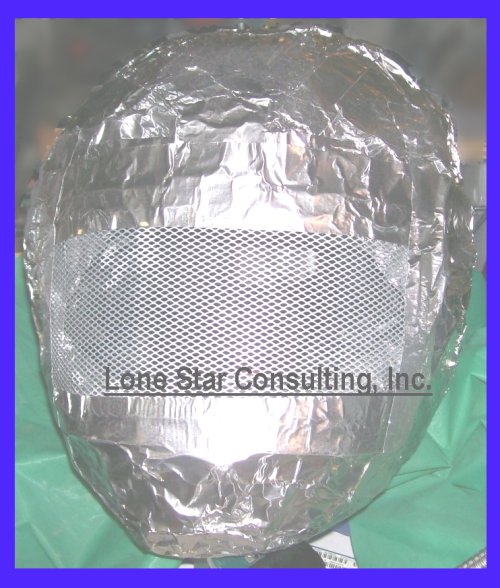 Lone Star Consulting, Inc. Aluminum foil beanie or cap,shielding,electronic implants,subliminal mind control,electronic attack,directed energy weapons research,EMF attack,EMF mind control,infrasonic attack,brainwashing,brainwave entrainment,brainwave signatures,brainwave entrainment,behavior modification,brain stimulations,brain state monitoring,mind reading,manchurian candidates,electronic gangstalking